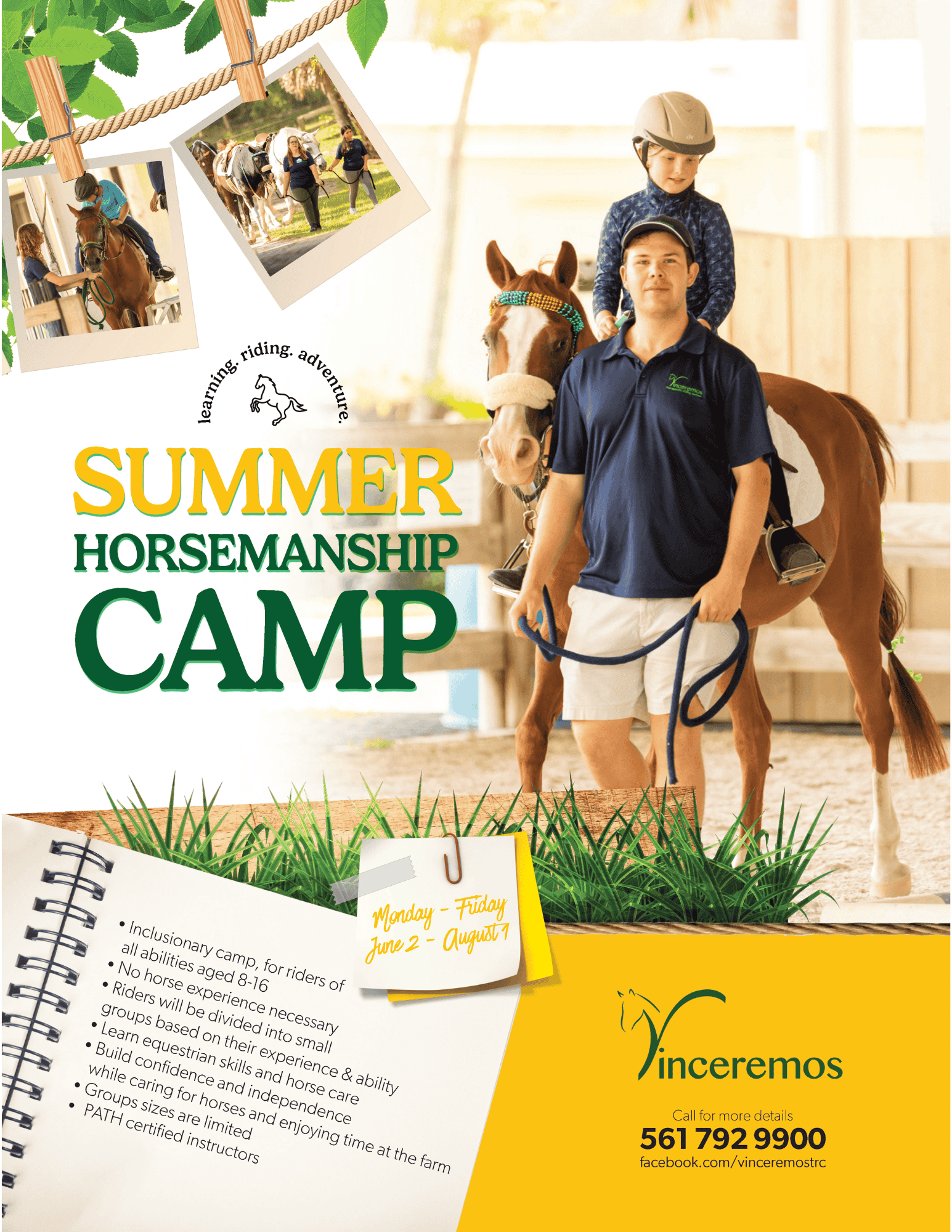 Summer Camp flyer